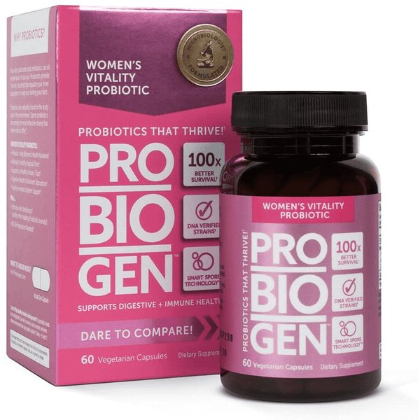 Пробиотик за Жени Women’s Vitality Spore Probiotic Probiogen 60 веган ...