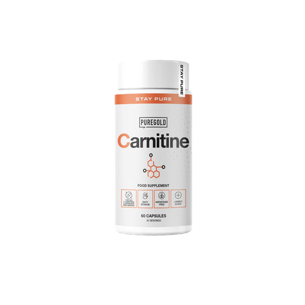 l-carnitine 1200mg L-Carnitine 1200mg Pure Gold 60 капсули